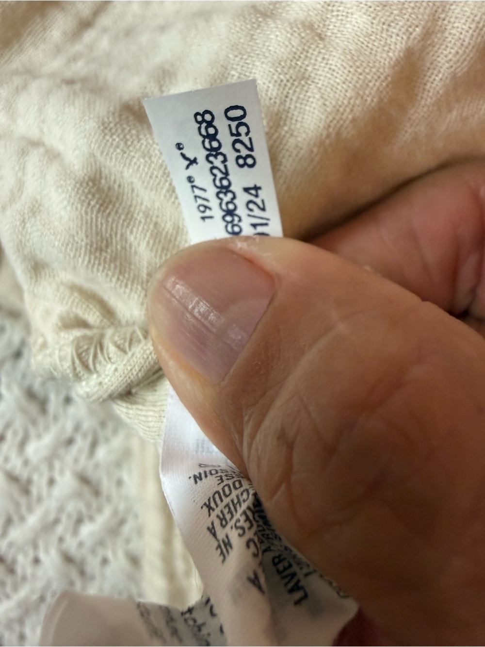 aerie Gauzy hit waisted Cream Wide-Leg Cargo Pants - Picture 15 of 15